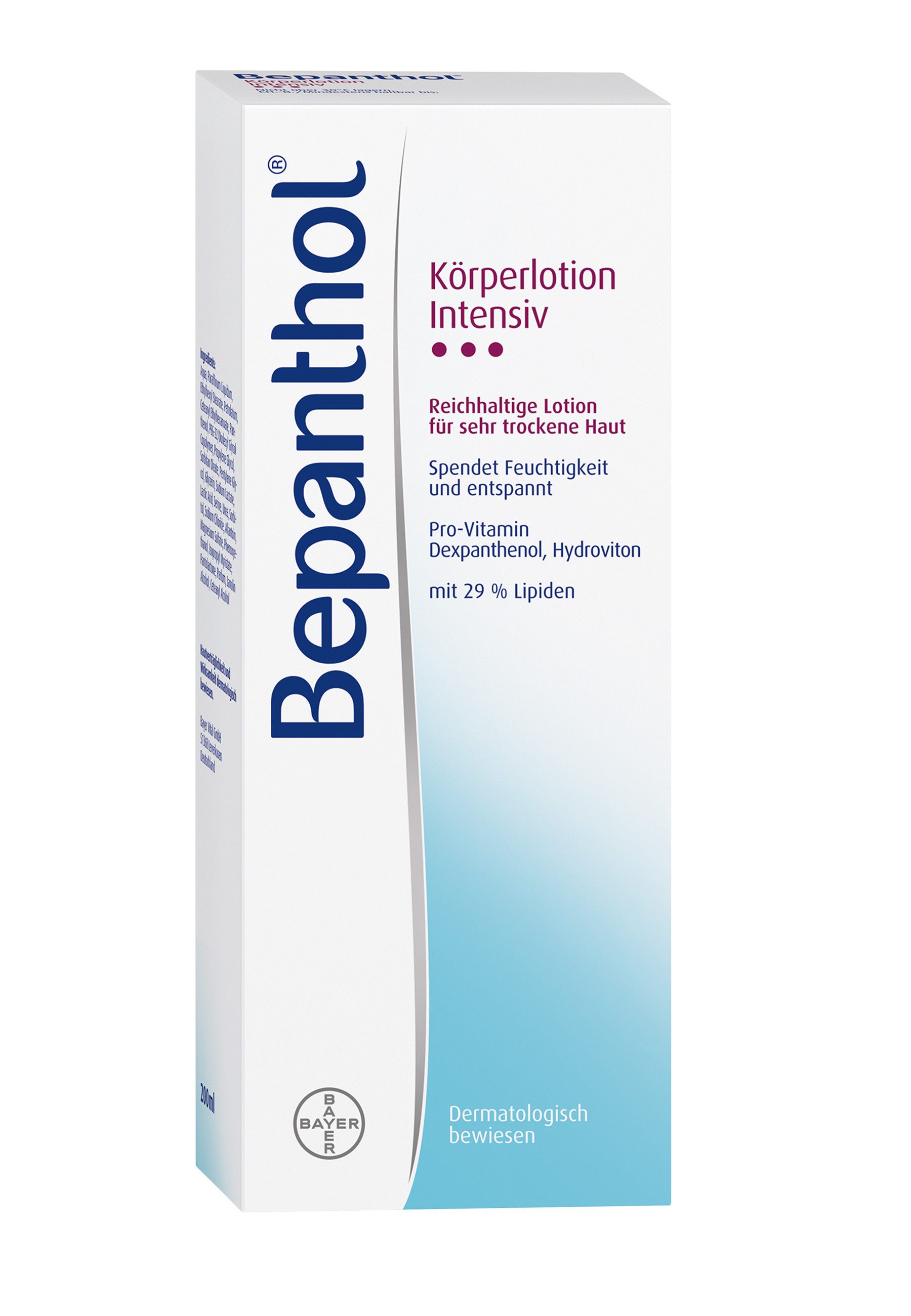 Bepanthol Körperlotion Körperlotion Intensiv, Reichhaltige Lotion für sehr trockene Haut
