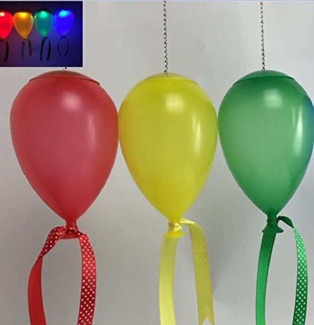 international Set JOKA Hängeleuchte Gartenleuchte 3er „Luftballon“ Solar
