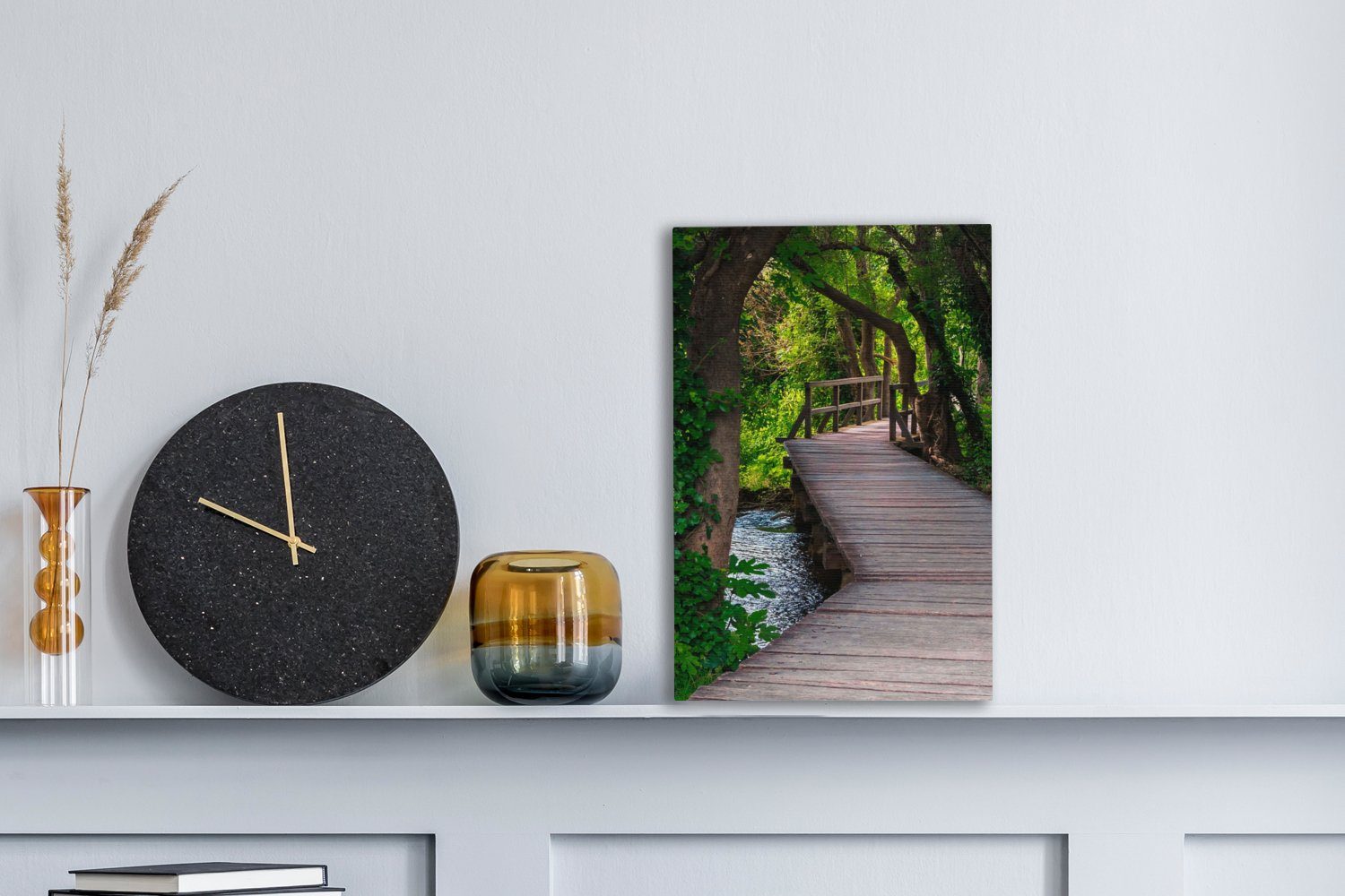 OneMillionCanvasses® Leinwandbild Wald - Natur - günstig online kaufen