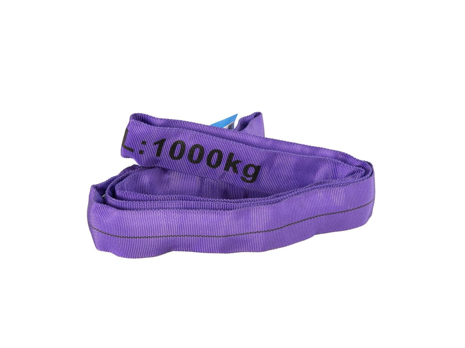 Kettenzug SHZ Rundschlinge Länge 1m / 1000kg nach EN 1492-2 SF7 violett