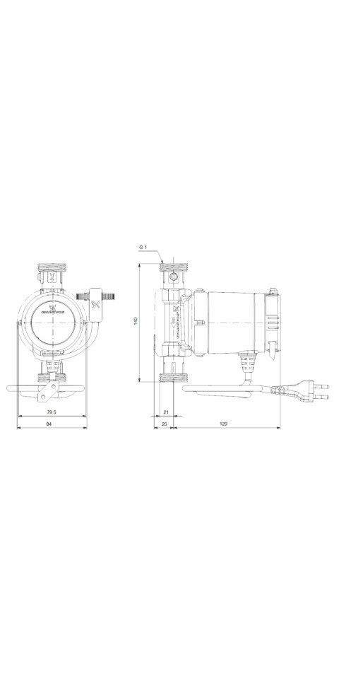 Grundfos Umwälzpumpe