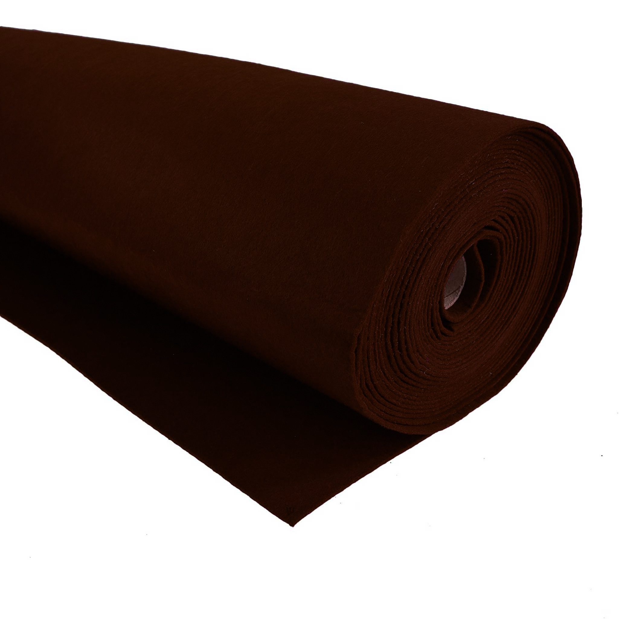 maDDma Stoff Bastelfilz waschbar Meterware Filz ab 1m x 90cm x 3mm Dekofilz, graubraun