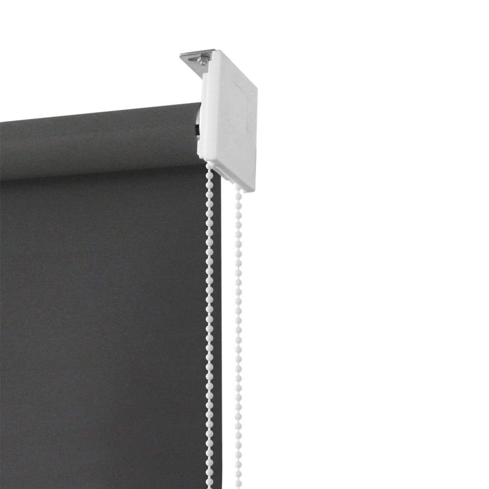 ventanara Seitenmarkise Außenrollo Senkrechtmarkise 100% blickdicht Sichtschutz Beschattung
