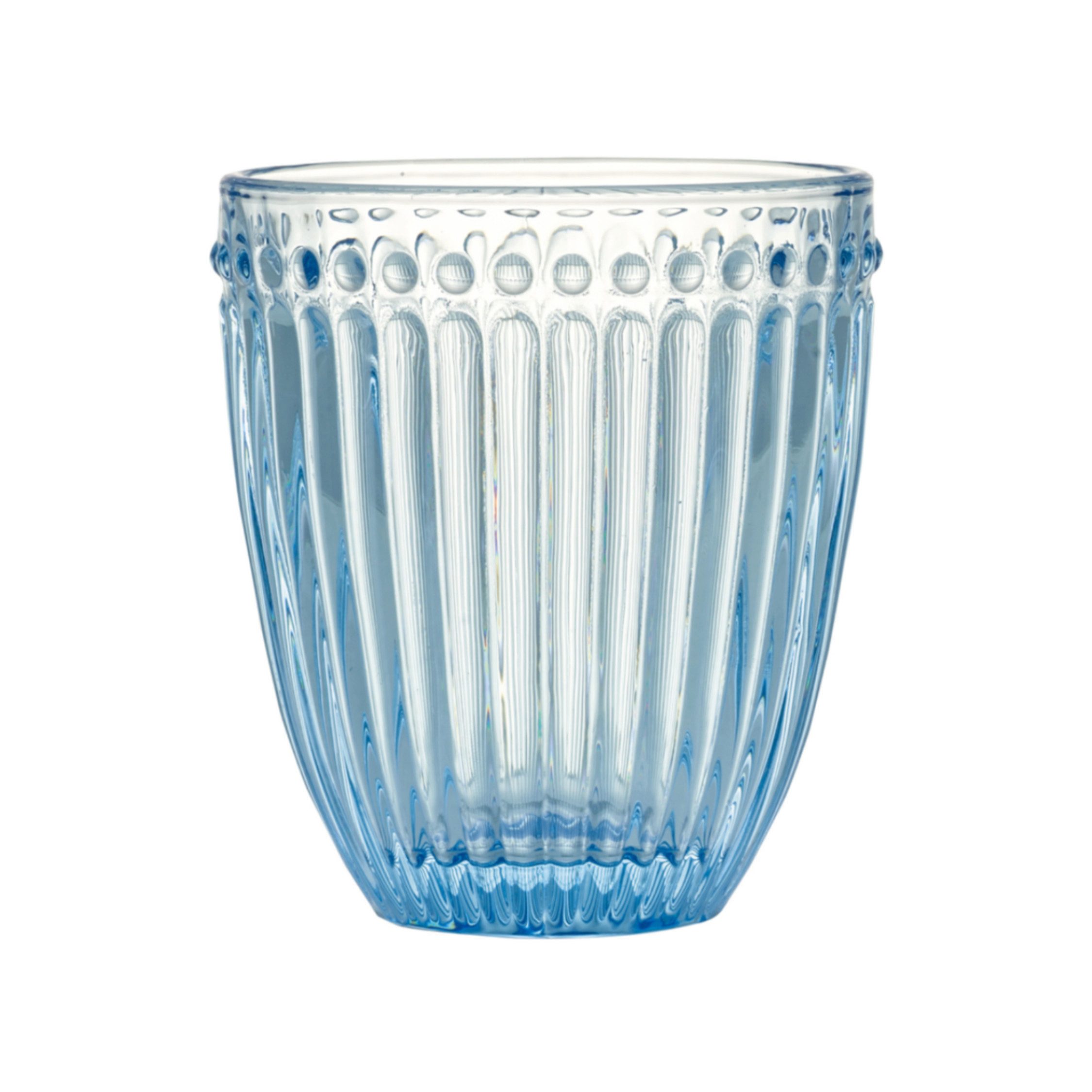 Greengate Glas GreenGate Wasserglas Alice Hellblau