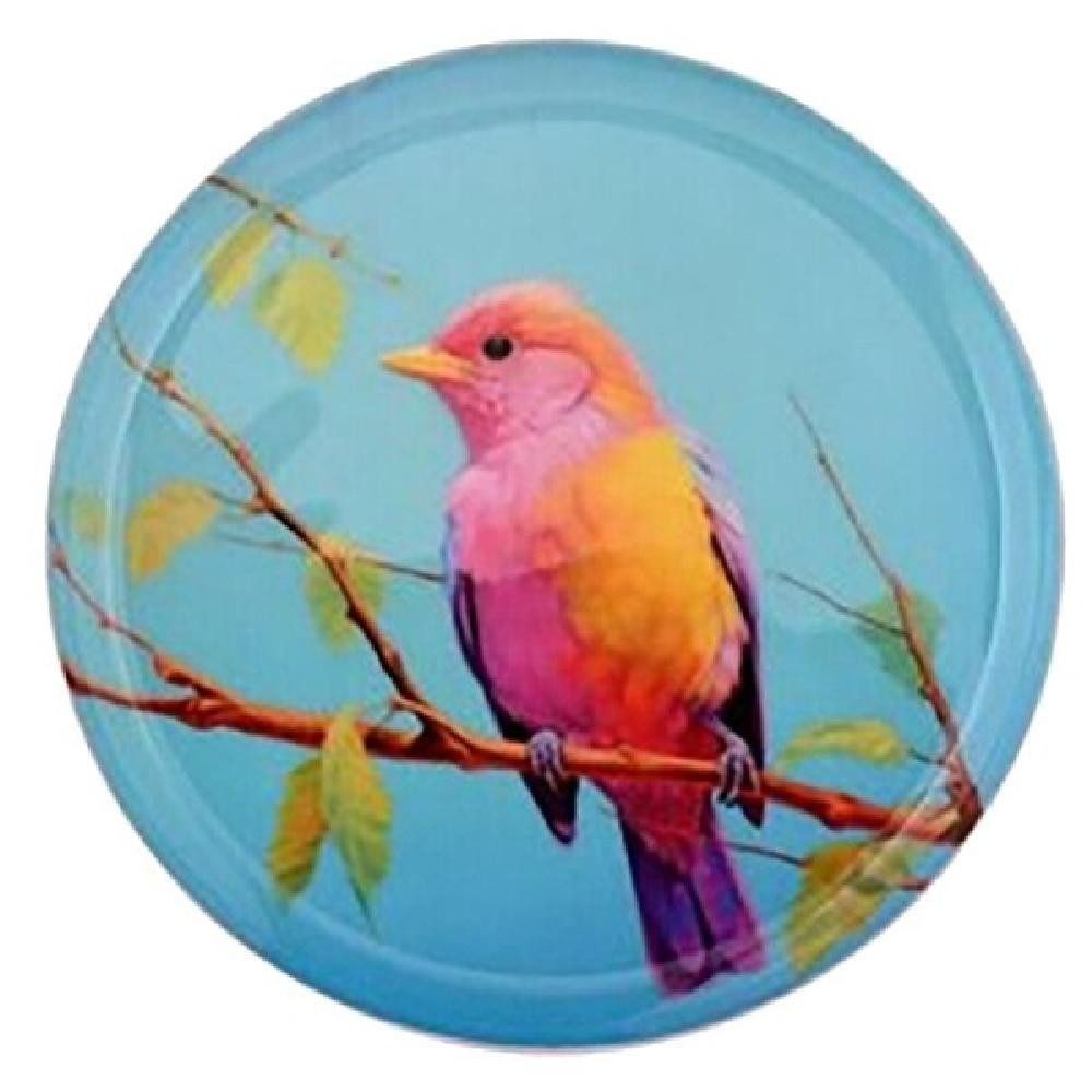 Giftcompany Tablett Dekotablett Love Trays Vogel (12,7cm)