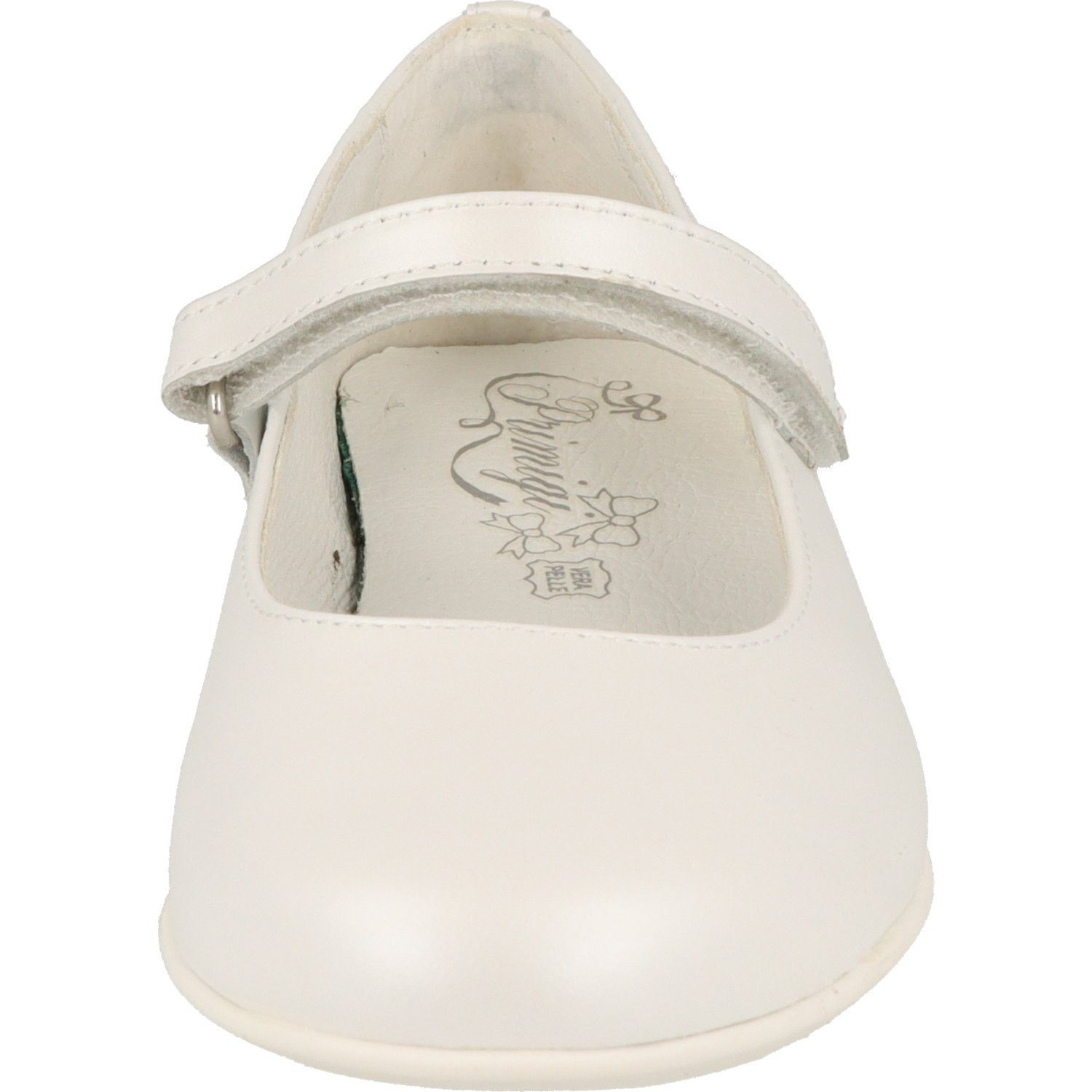 3920011 geschlossen Schuhe Ballerinas Primigi Weiss Mädchen Ballerina Leder Taufe Konfi