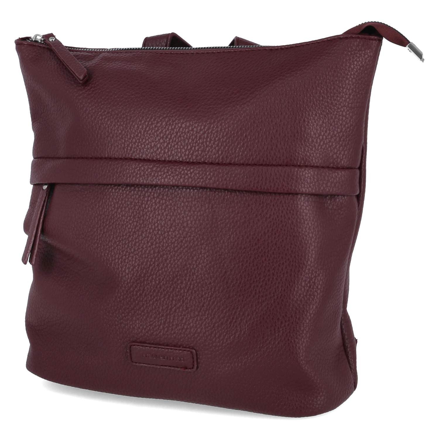 Fräulein Frida Cityrucksack Fräulein Frida FF2059,690 Rucksäcke Kunstleder red
