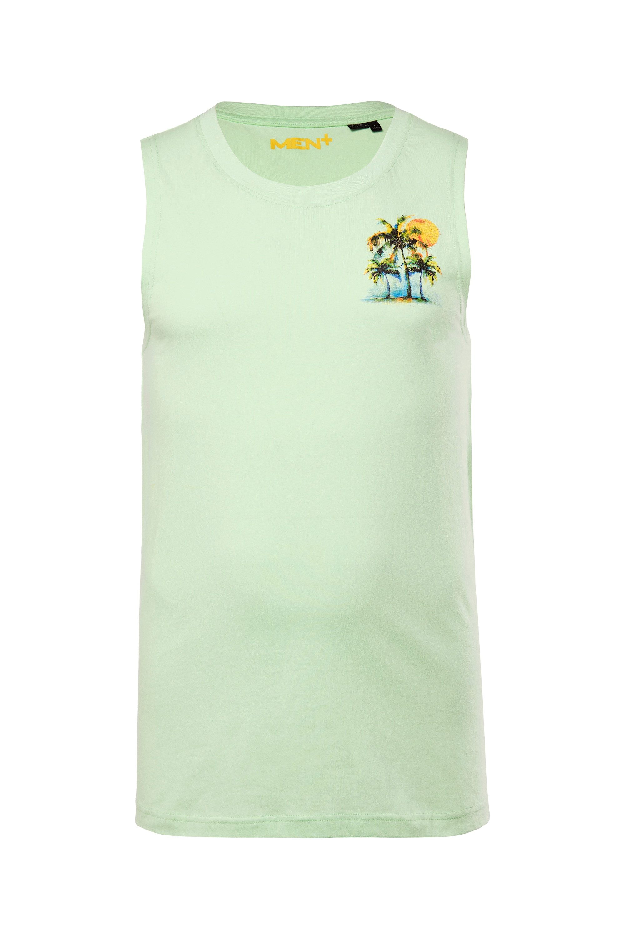 Men Plus T-Shirt Men+ Tanktop Print günstig online kaufen