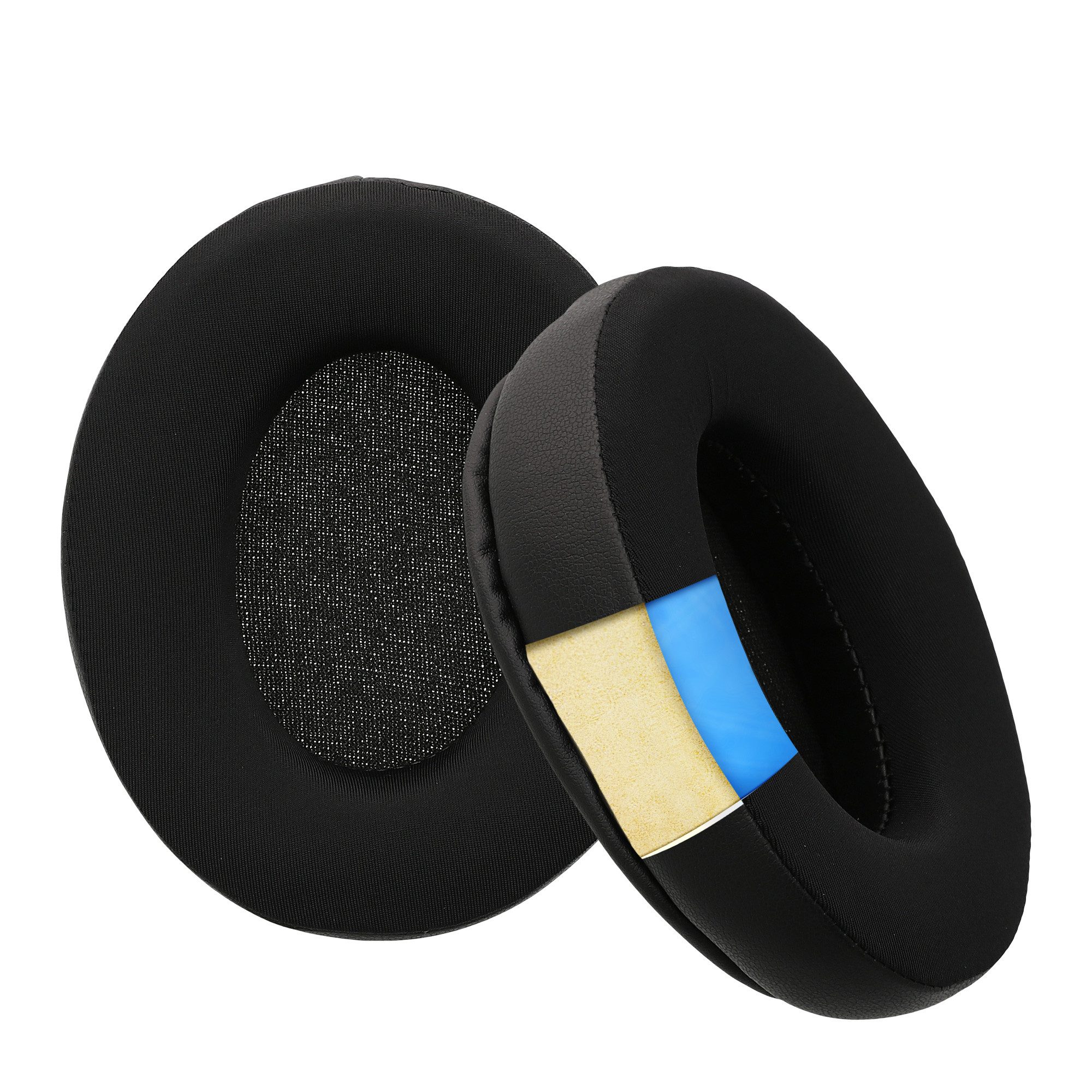 kwmobile 2x Ohr Polster für Sony WH-CH700N / WH-XB900N / WH-CH710N / WH-CH720N HiFi-Kopfhörer (Ohrpolster Kopfhörer Kunstleder für Over Ear Headphones Cooling Effekt)