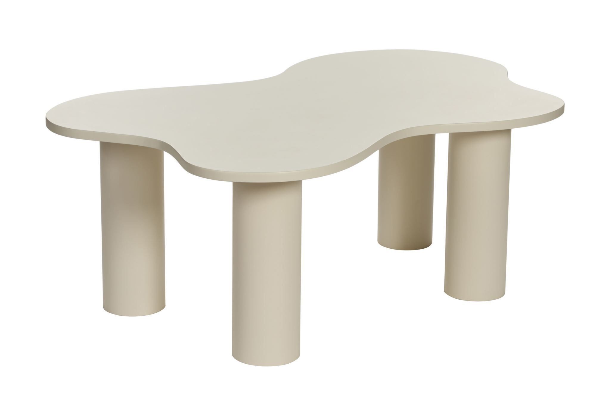 Skye Decor Couchtisch Boho Bloom (Packung, 1-St., Einzeltisch), 3 Farben erhältlich (Schwarz, Weiß, Creme) Stabile 18 mm MDF-Platte
