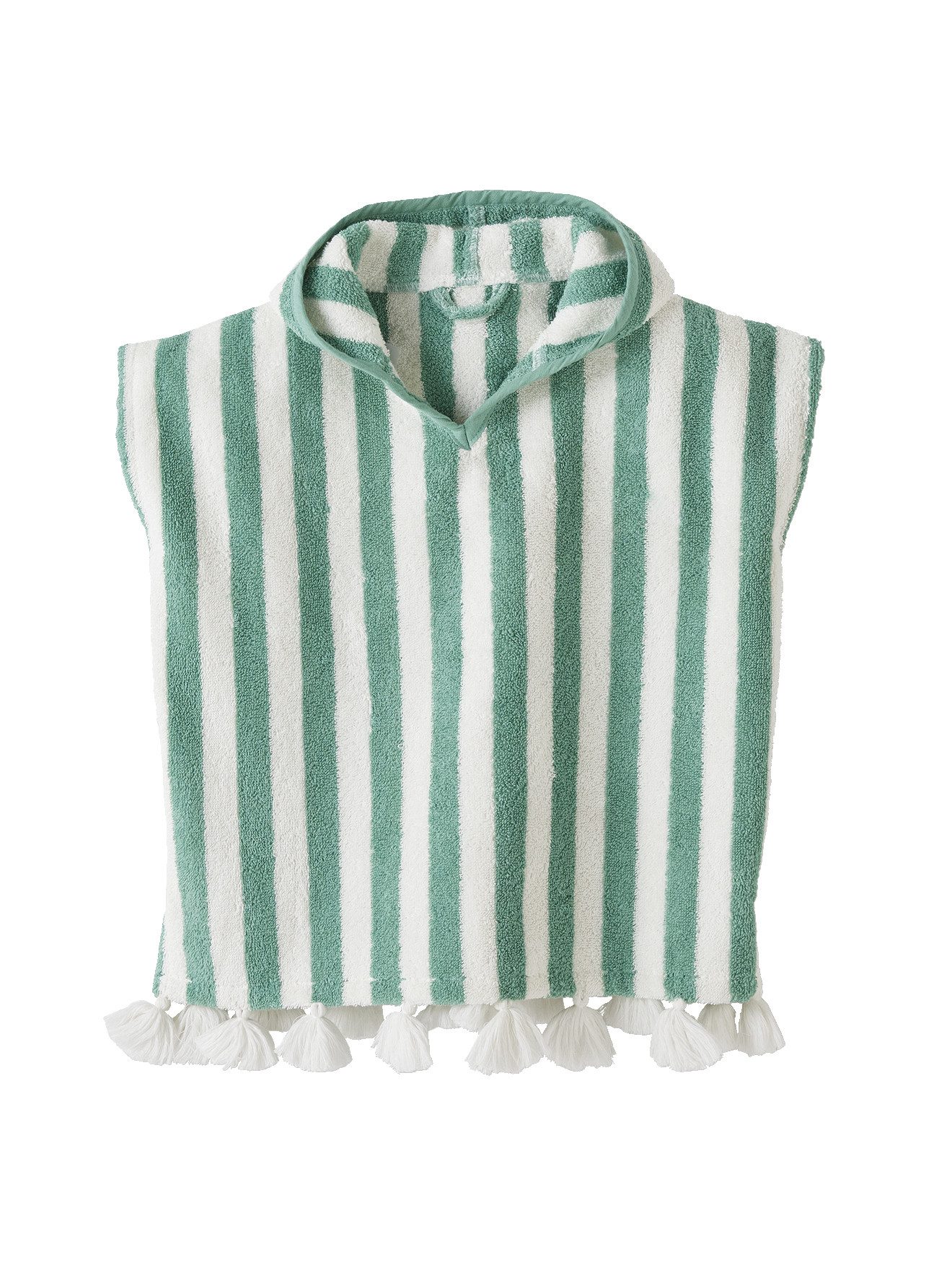 vertbaudet Badeponcho Baby Badeponcho, Frottee
