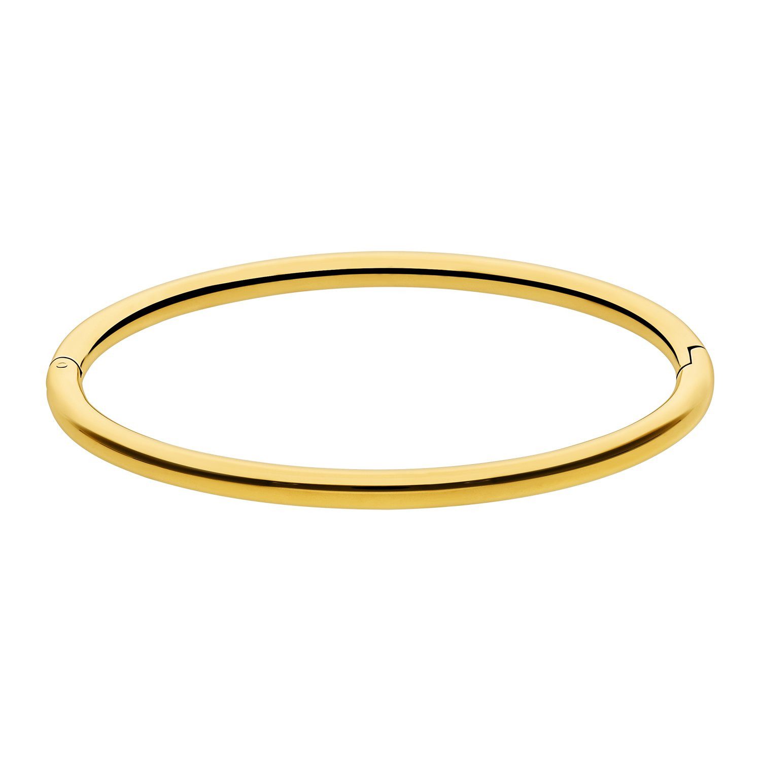 LUCARDI Armreif Armband - Stahl - Gold - Damen