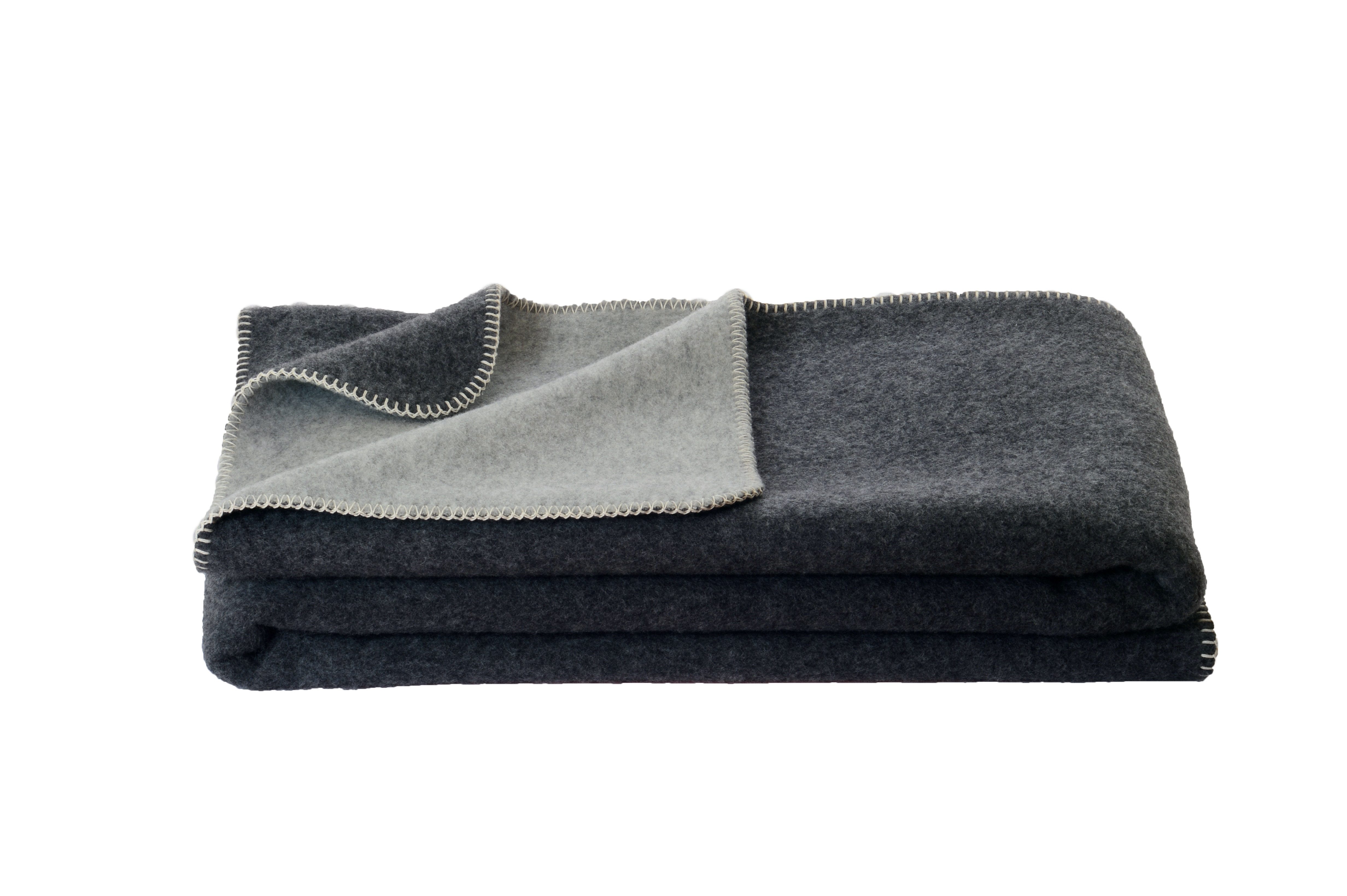 Wolldecke Kuscheldecke Ökolana 100% Schurwolle vom Merinoschaf, Naturbelass günstig online kaufen