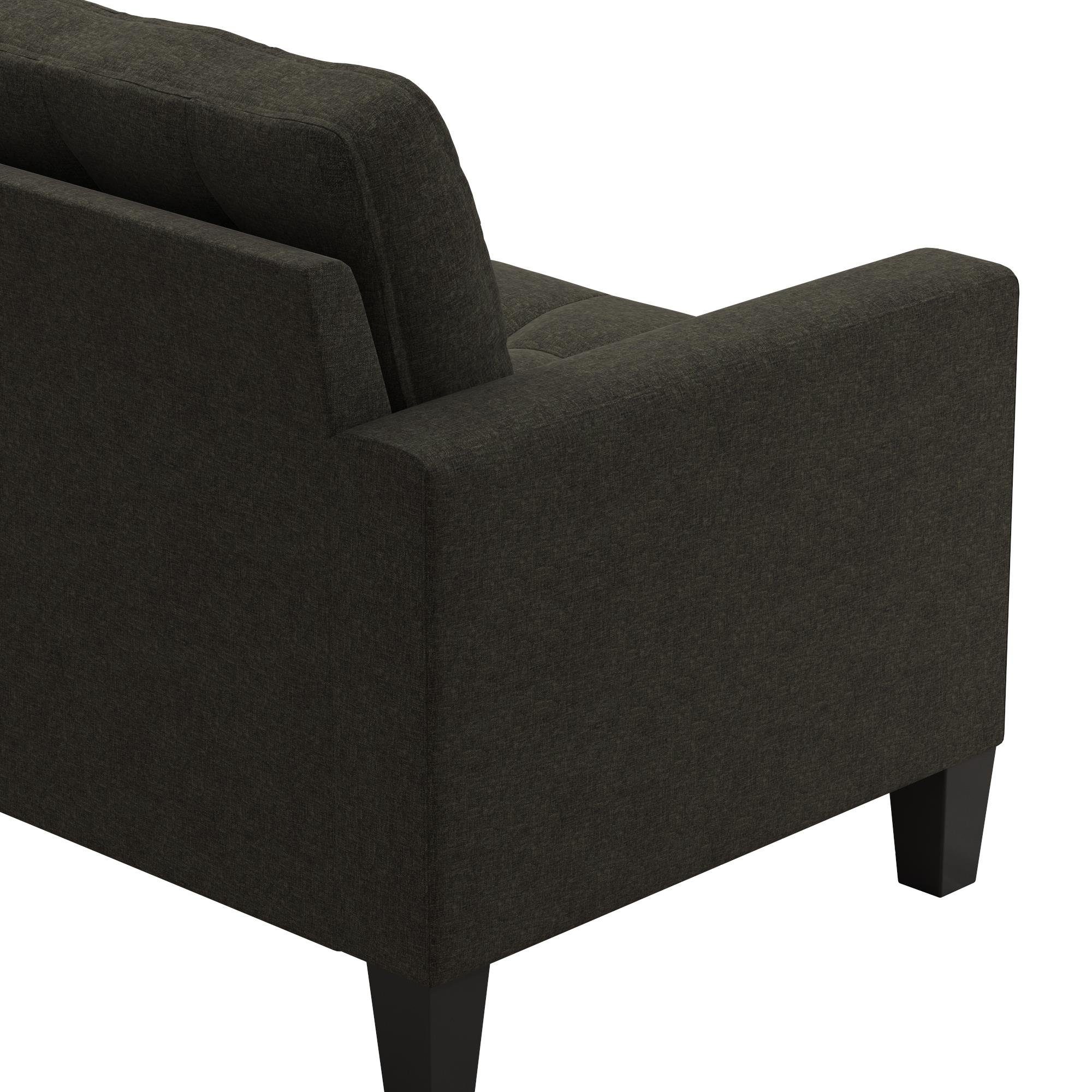 loft24 Sofa Breite 183 Bowie, cm 3-Sitzer, Stoffbezug,