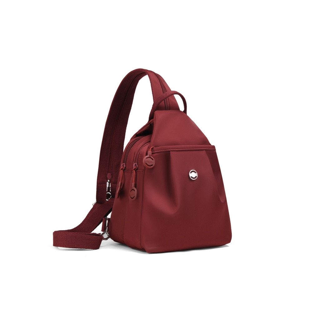 nsihing Schultertasche 2in1 Sling Chest Crossbody Bag, Wasserdicht Rucksack, Umhängetasche (Crossbody Bag Backpack für Männer und Frauen), die Outdoor-Sportarten wandern
