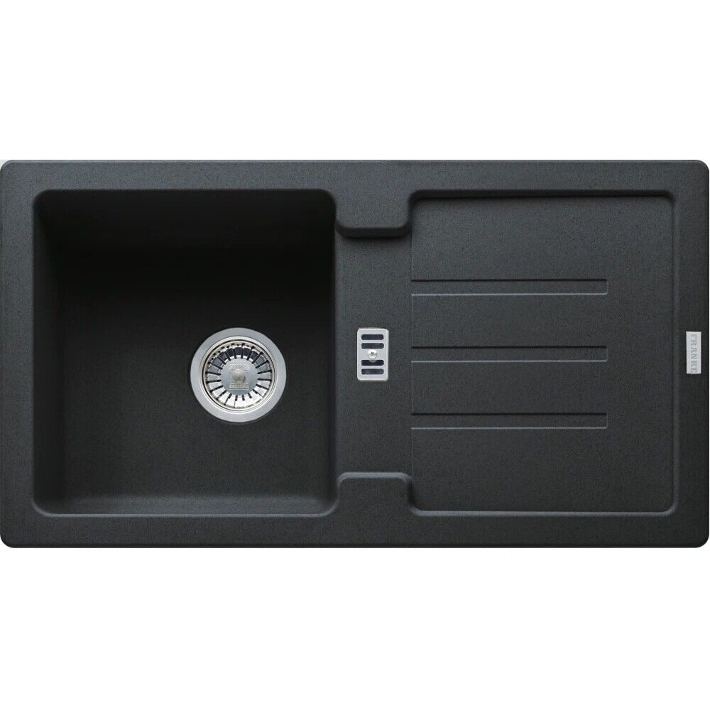 Einbauspüle Smart Strata Einbauspüle STG 614-78 Onyx Handbedienung ab 45cm