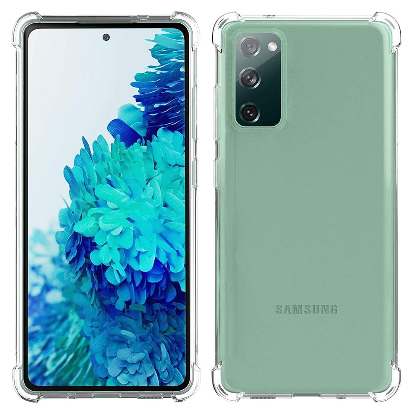 CoolGadget Handyhülle Anti Shock Rugged Case für Samsung Galaxy S20 FE 6,5 Zoll, Slim Cover mit Kantenschutz Schutzhülle für Samsung S20 FE 5G Hülle – Bild 2 von 5