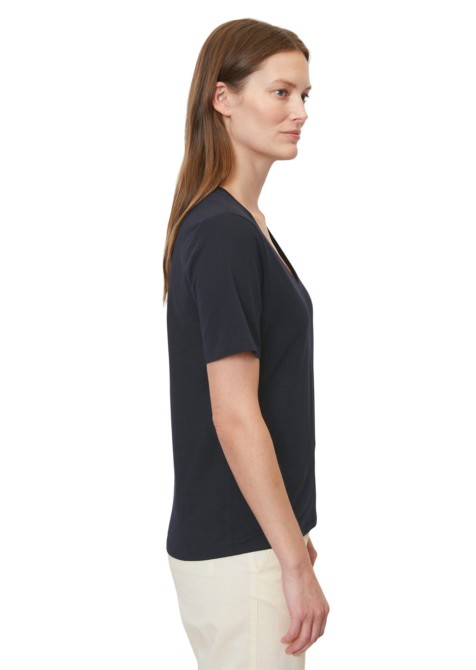 Cotton blau aus Marc O'Polo Organic T-Shirt