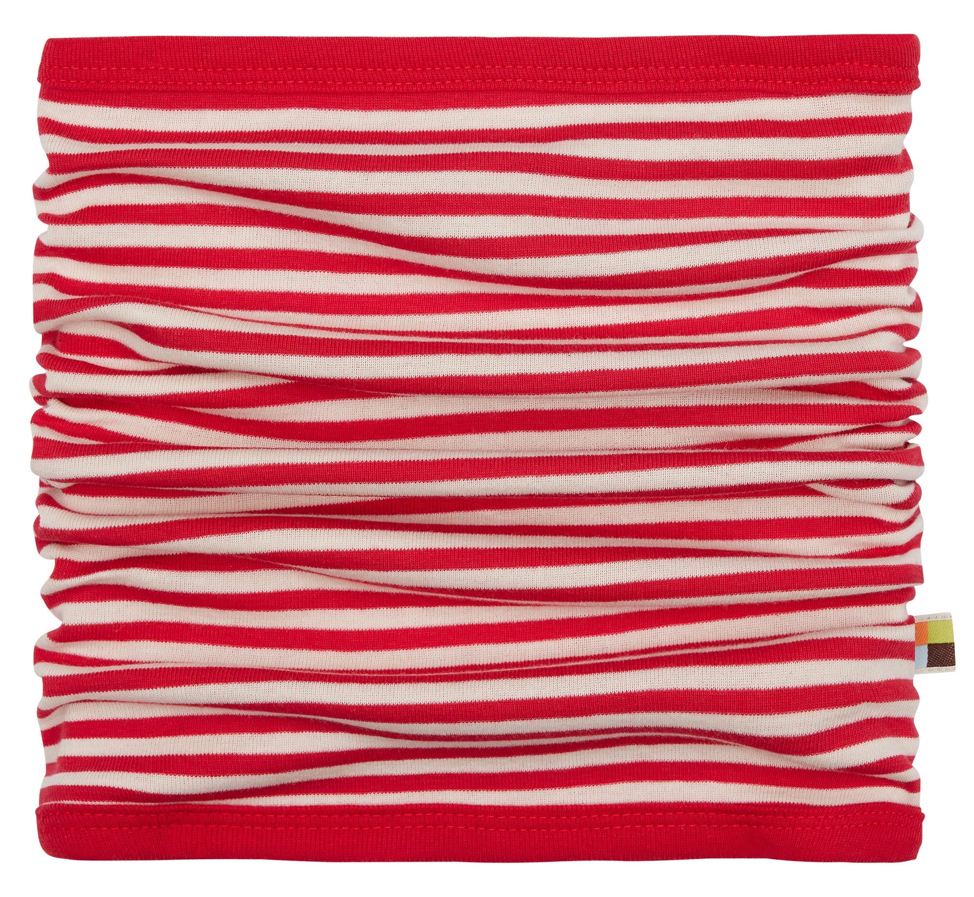 loud + proud Mütze & Schal geringelt Bio Baumwolle, GOTS