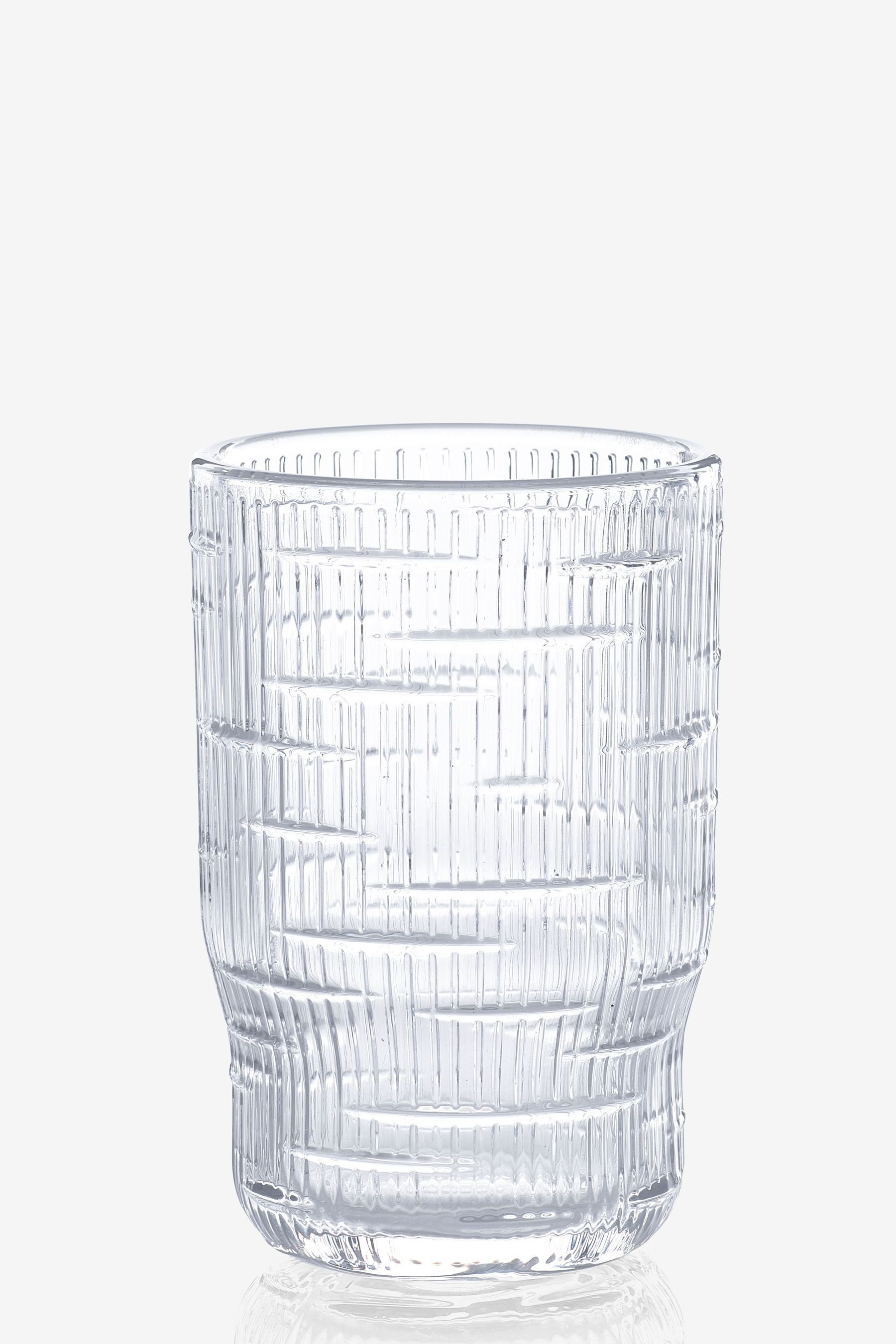 Next Tumbler-Glas Bronx Lineare Trinkgläser, Glas