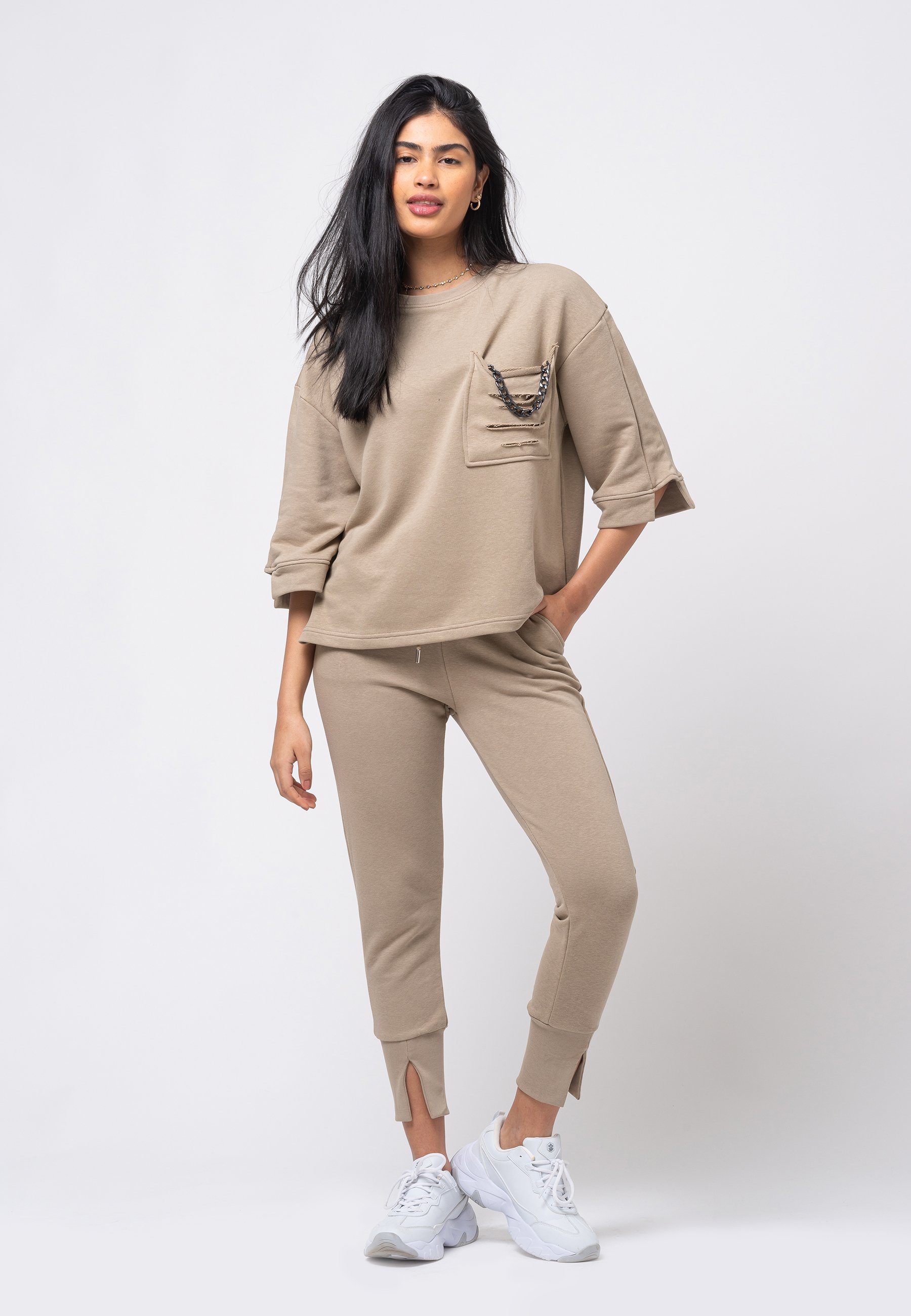 Tom Barron Freizeitanzug WOMAN REGULAR SIZE SWEATSHIRT AND PANT SETS