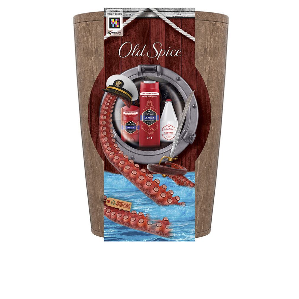 Old Spice Körperpflegemittel CAPTAIN BARRIL ETUCHE 3 Stück
