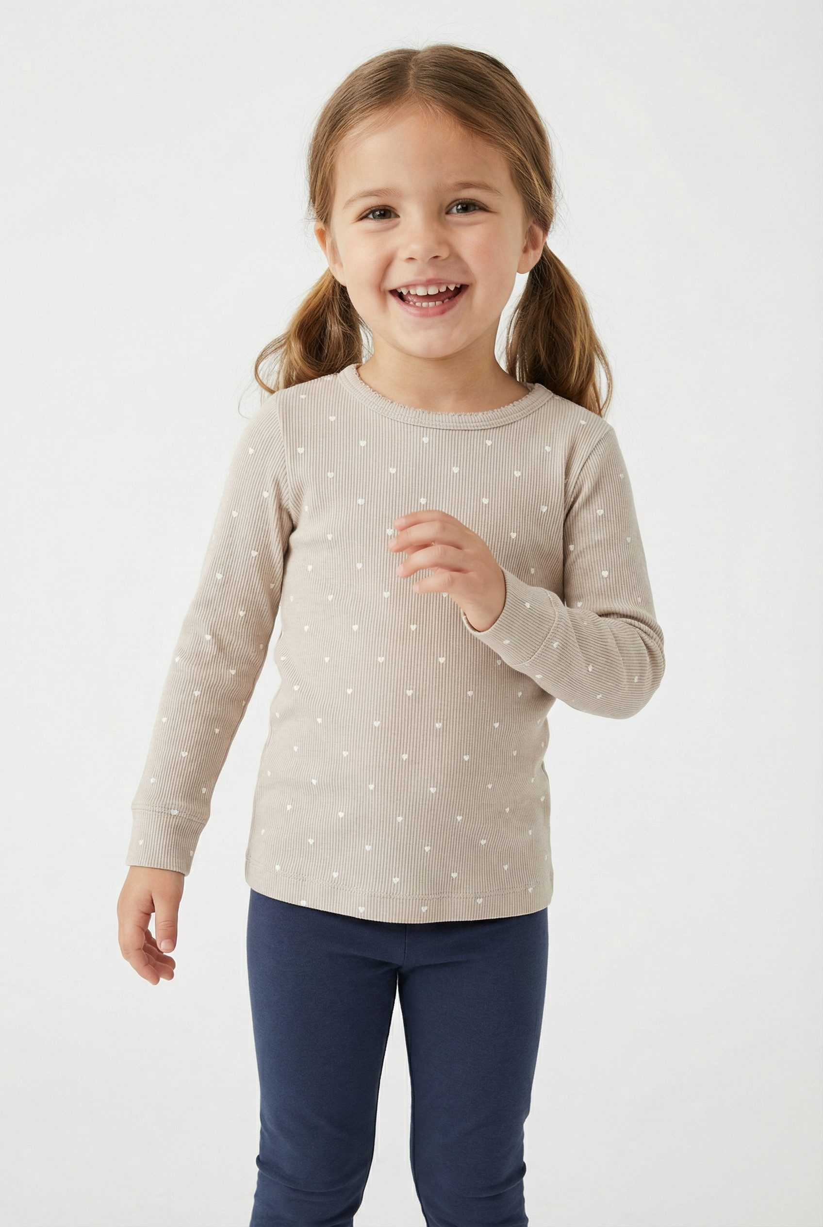 Langarmshirt NMFGAGO LS SLIM TOP LIL NOOS