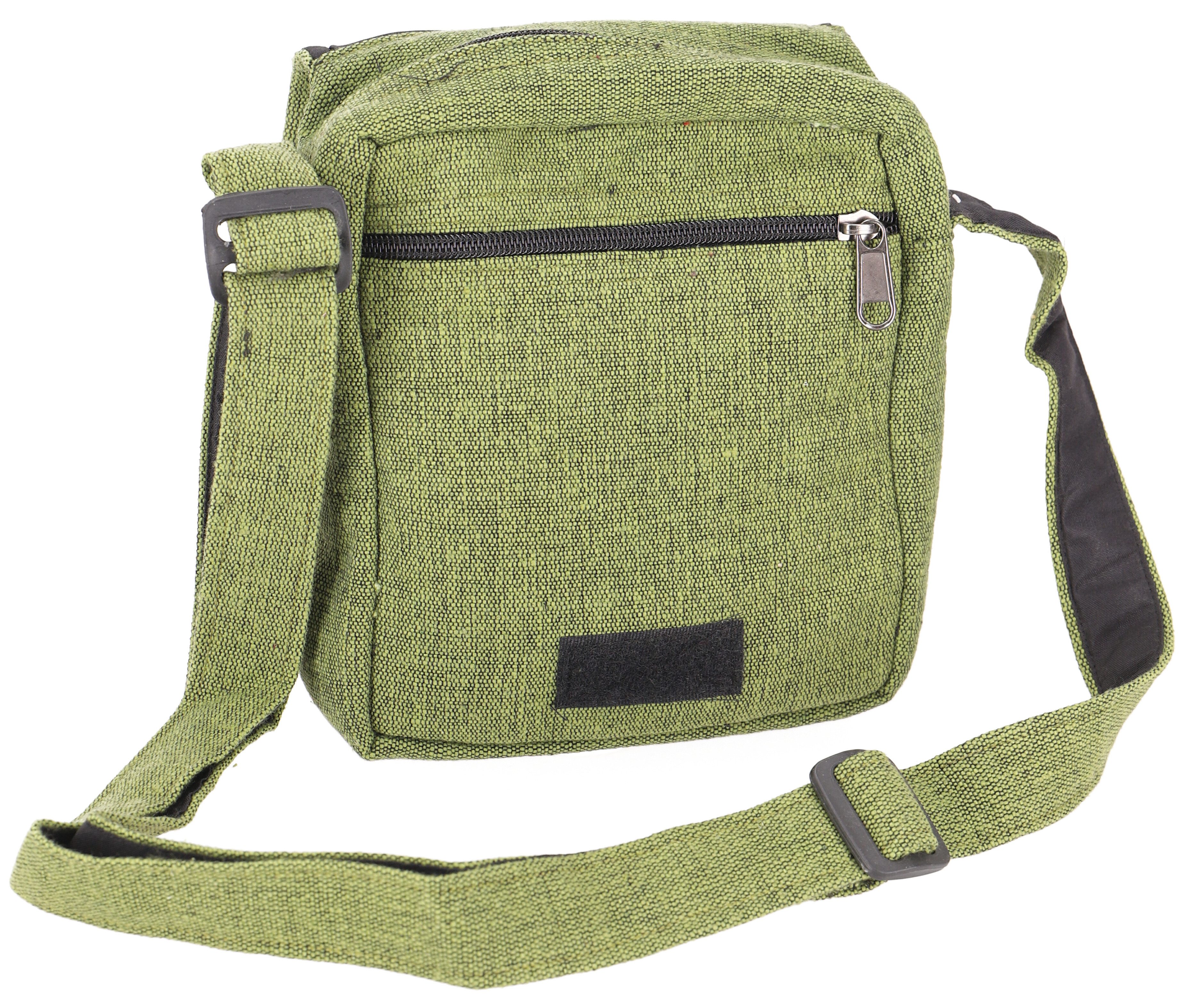Guru-Shop Schultertasche Kleine Schultertasche, Passporttasche - grün günstig online kaufen