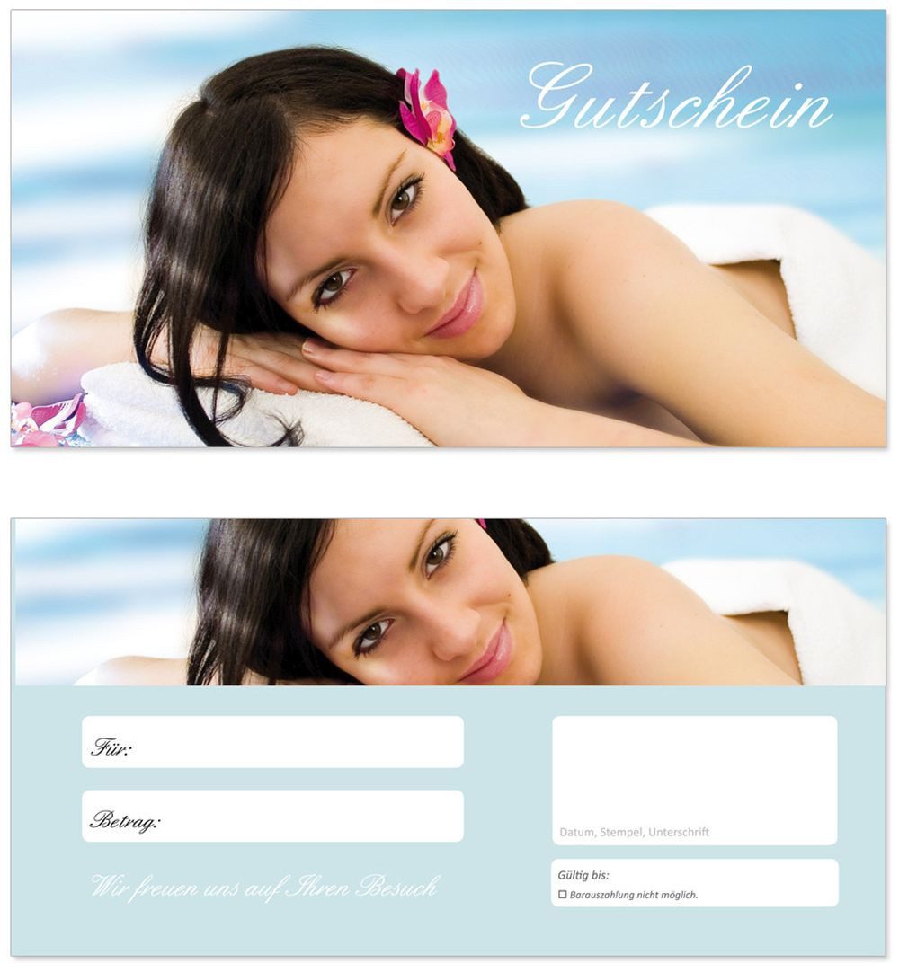 LYSCO Geschenkkarte Geschenkgutscheine Wellness Spa Gutscheinkarten, Kosmetik Studio Massage Erholung Entspannung