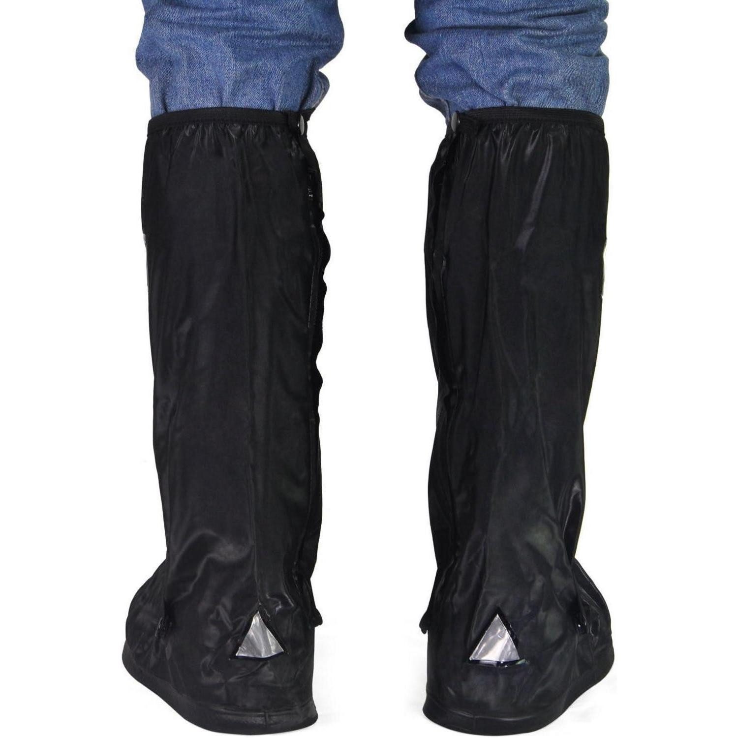 LuxusKollektion Galoschen Schuhüberzieher wasserdicht Outdoor Rutschfester Regenschutz 43/45 EU