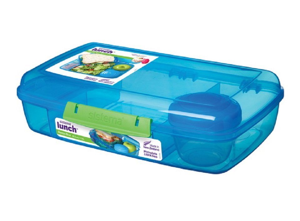 sistema Lunchbox »Proviantbox "BENTO BOX" mit Joghurt-Becher«, Brotdose 5-  Fach unterteilt - 150ml Becher - XXL Snackbox mit 1760 ml online kaufen |  OTTO