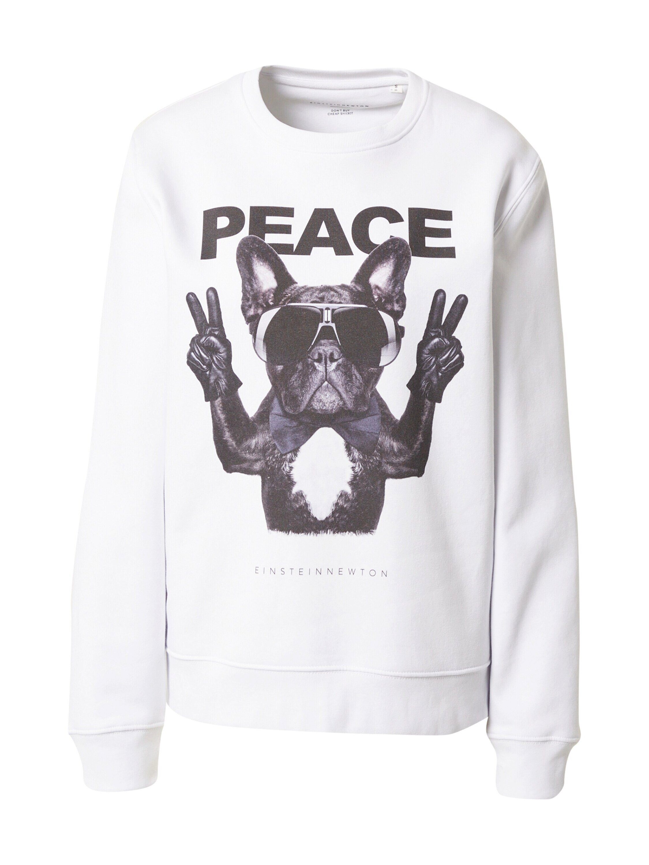 EINSTEIN & NEWTON Sweatshirt Frenchie Peace (1-tlg) Plain/ohne Details