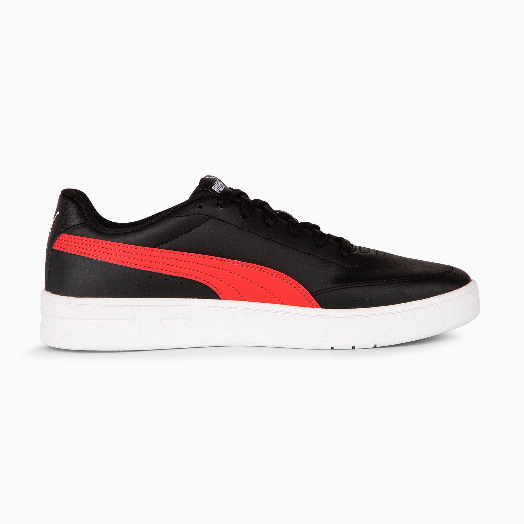 PUMA COURT CLASSIC CLEAN Sneaker mit SoftFoam+ Innensohle, mit Synthetik-Obermaterial, mit Schnürung