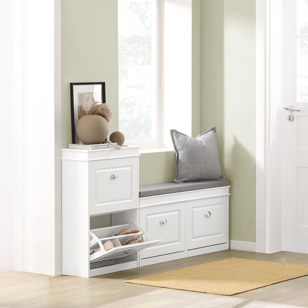 SoBuy Schuhschrank FSR78/FSR79/FSR94, Schuhkipper, Schuhregal, Schuhbank, m günstig online kaufen