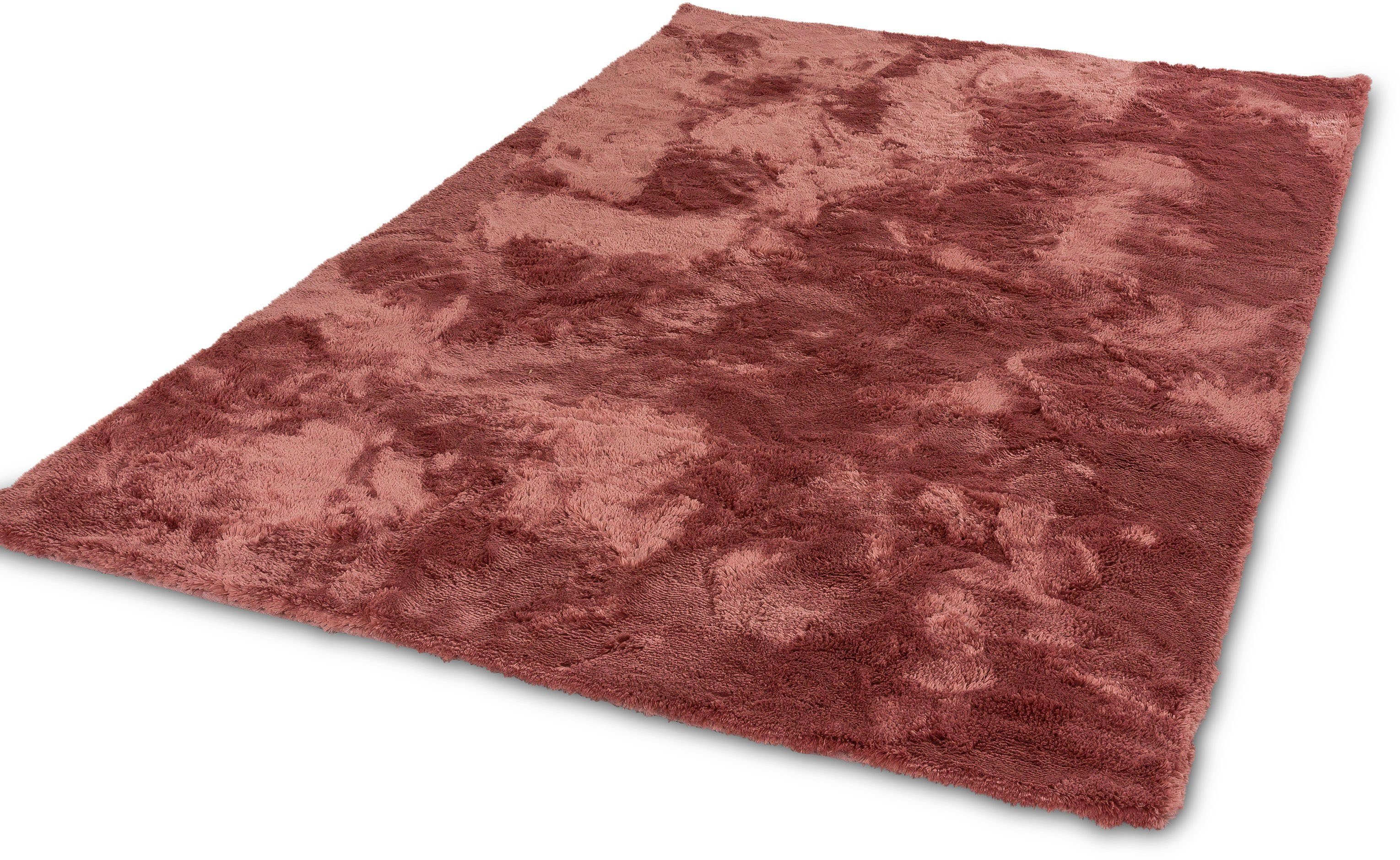 Teppich Harmony, SCHÖNER WOHNEN-Kollektion, rechteckig, Höhe: 39 mm, besonders weich durch Microfaser, Wohnzimmer