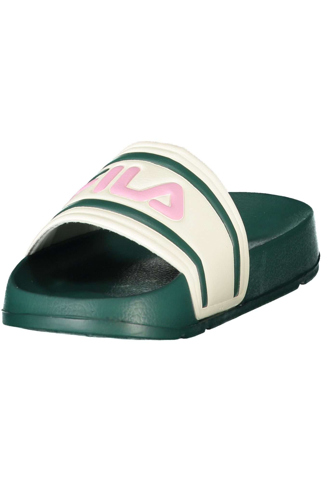 Fila Badeschuh Grüne Kindersandalen mit Kontrastdetails - Bequeme