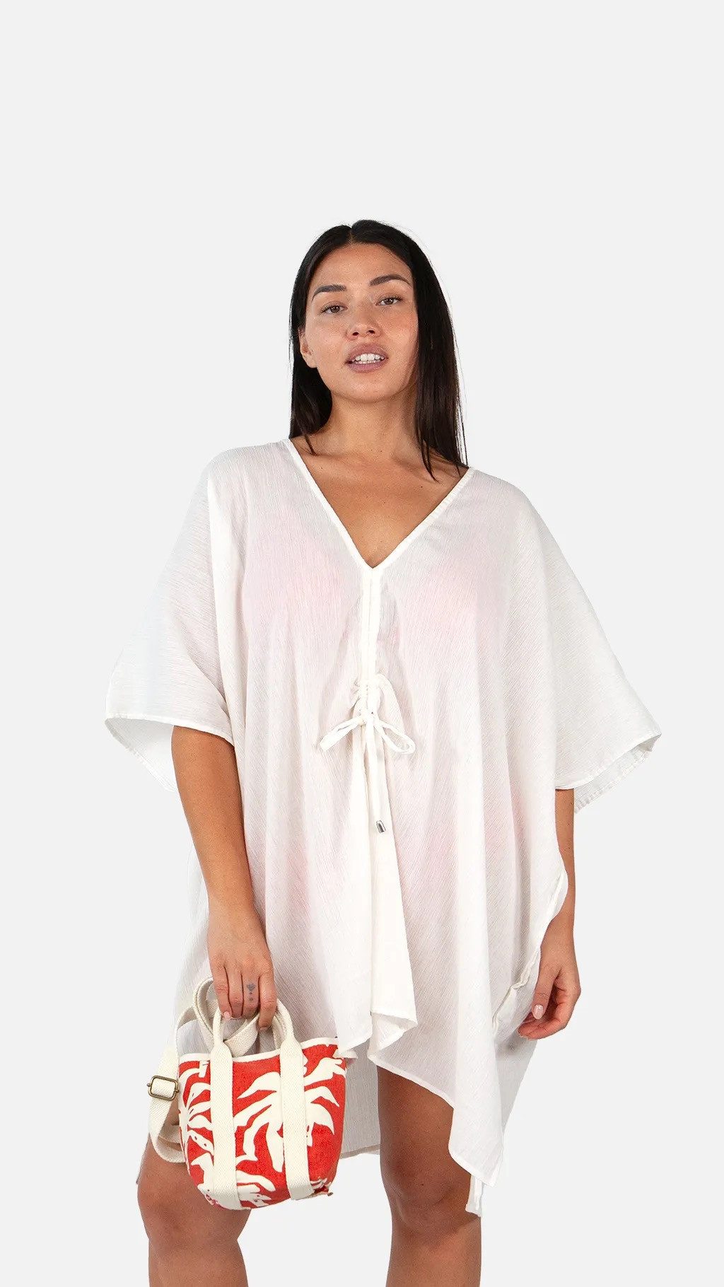 Barts Kaftan Barts Damen Kaftan Adriatic Farbe cream One Size