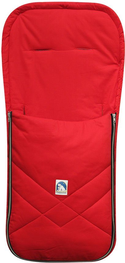 Heitmann Felle Fußsack Eisbärchen - Sommerfußsack, leichte Ausführung, ideal im Sommer, für Kinderwagen & Buggy, waschbar