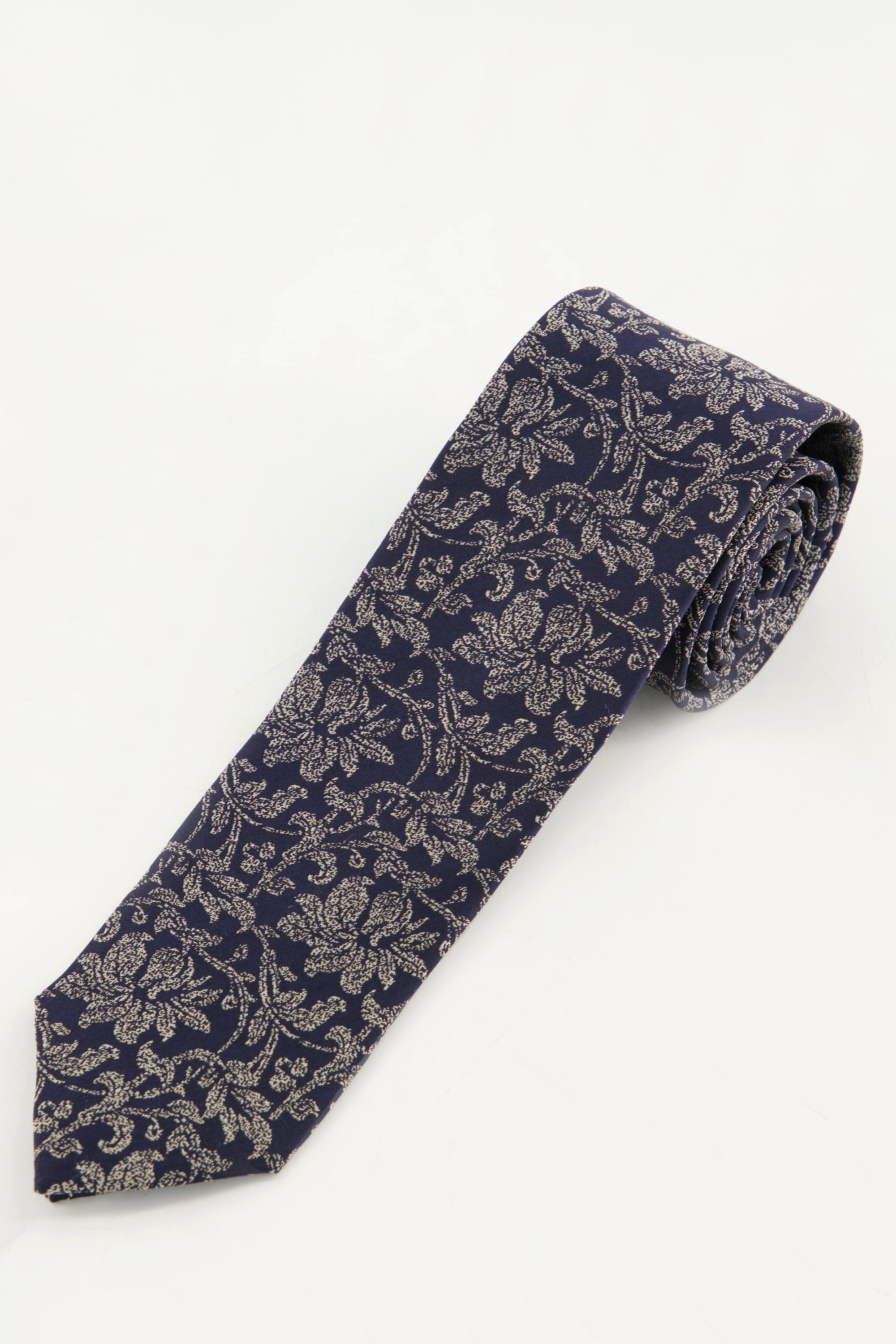 Krawatte Extralänge florales 7 Muster Seiden-Krawatte JP1880