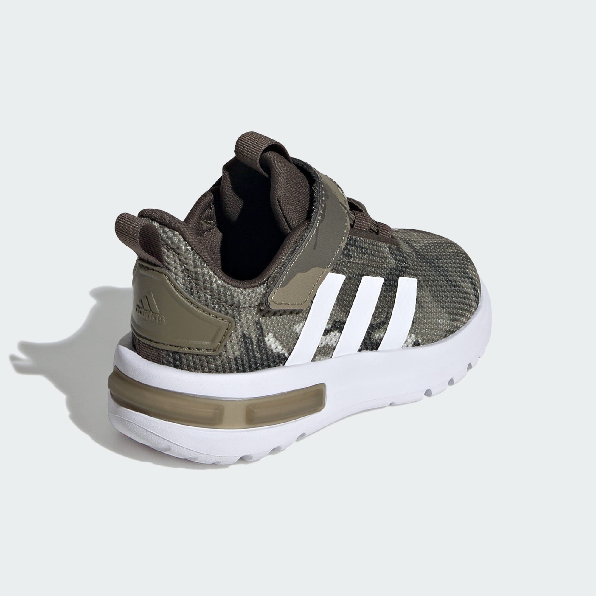 White Sneaker SCHUH / Cloud Strata Olive / Olive Shadow Sportswear adidas KIDS RACER TR23