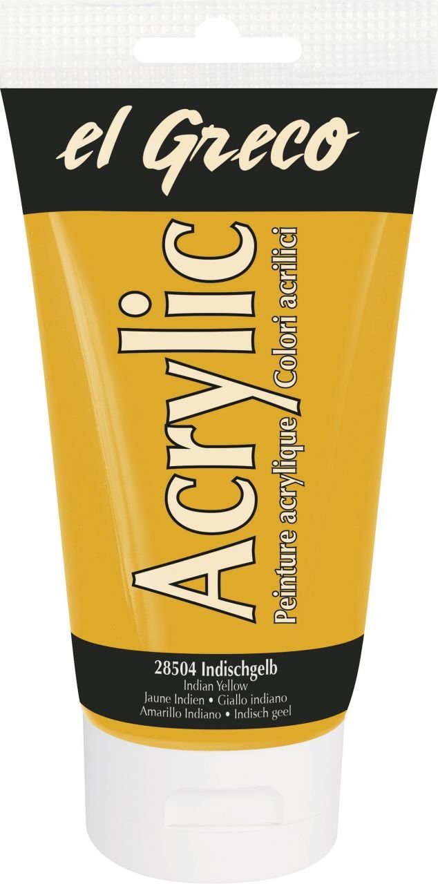 Kreul Acrylfarbe Kreul el Greco Acrylic Tube indischgelb 150 ml