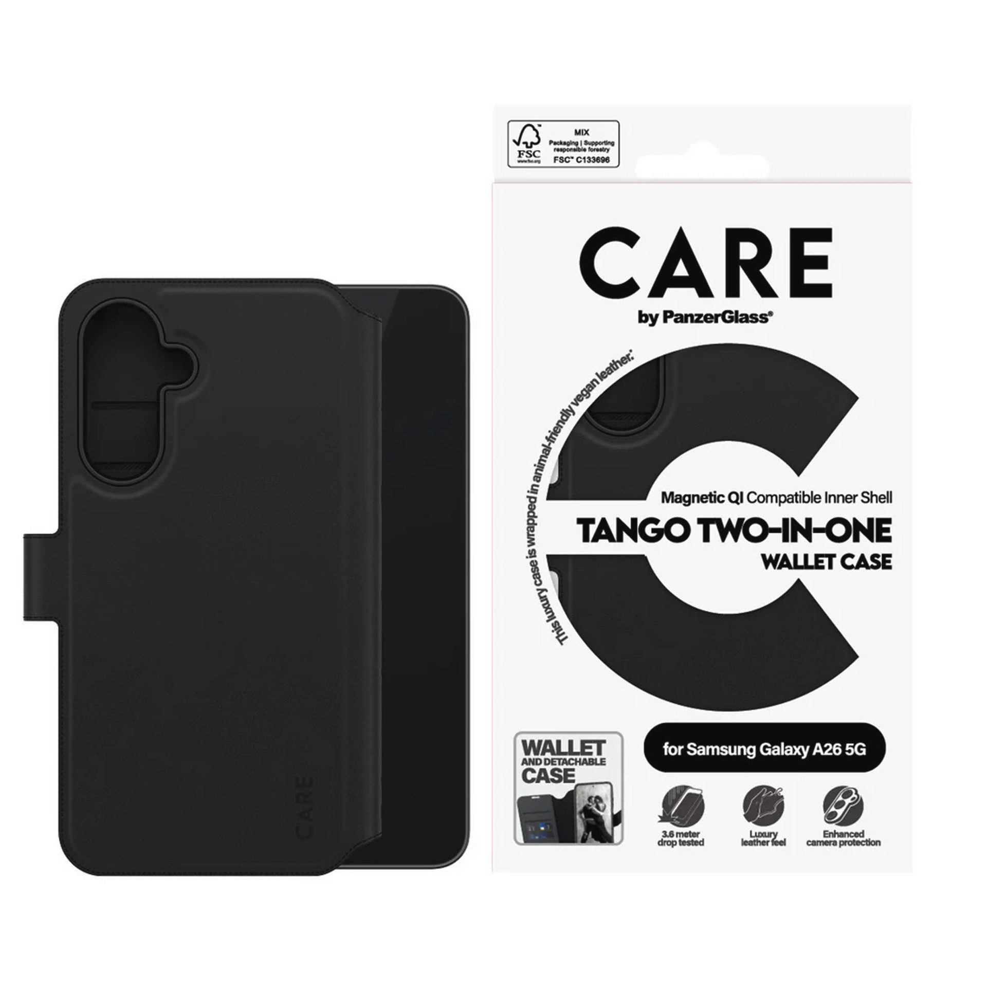 Handyhülle Tango Two-in-One Wallet Case für Samsung Galaxy A26 5G