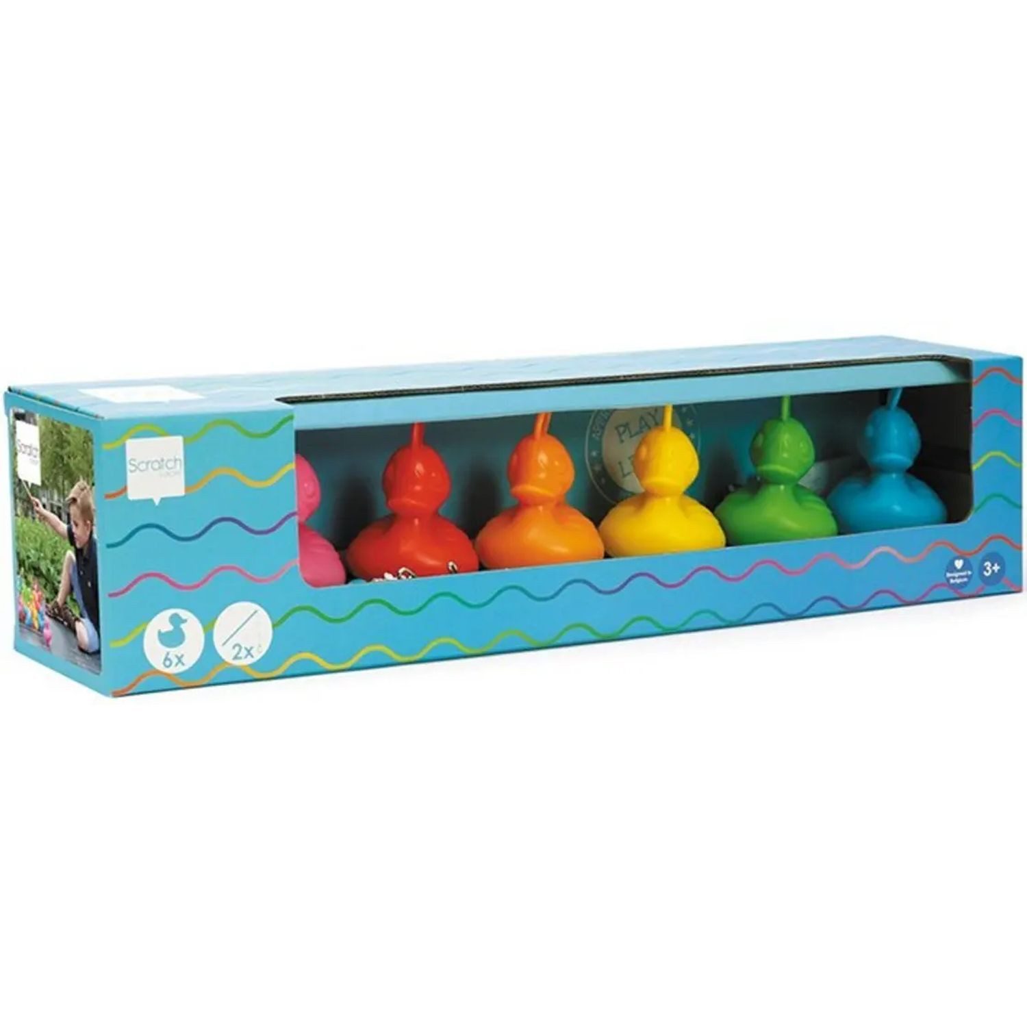 SCRATCH Spiel Angelspiel Enten bunt (Kinderspiel)