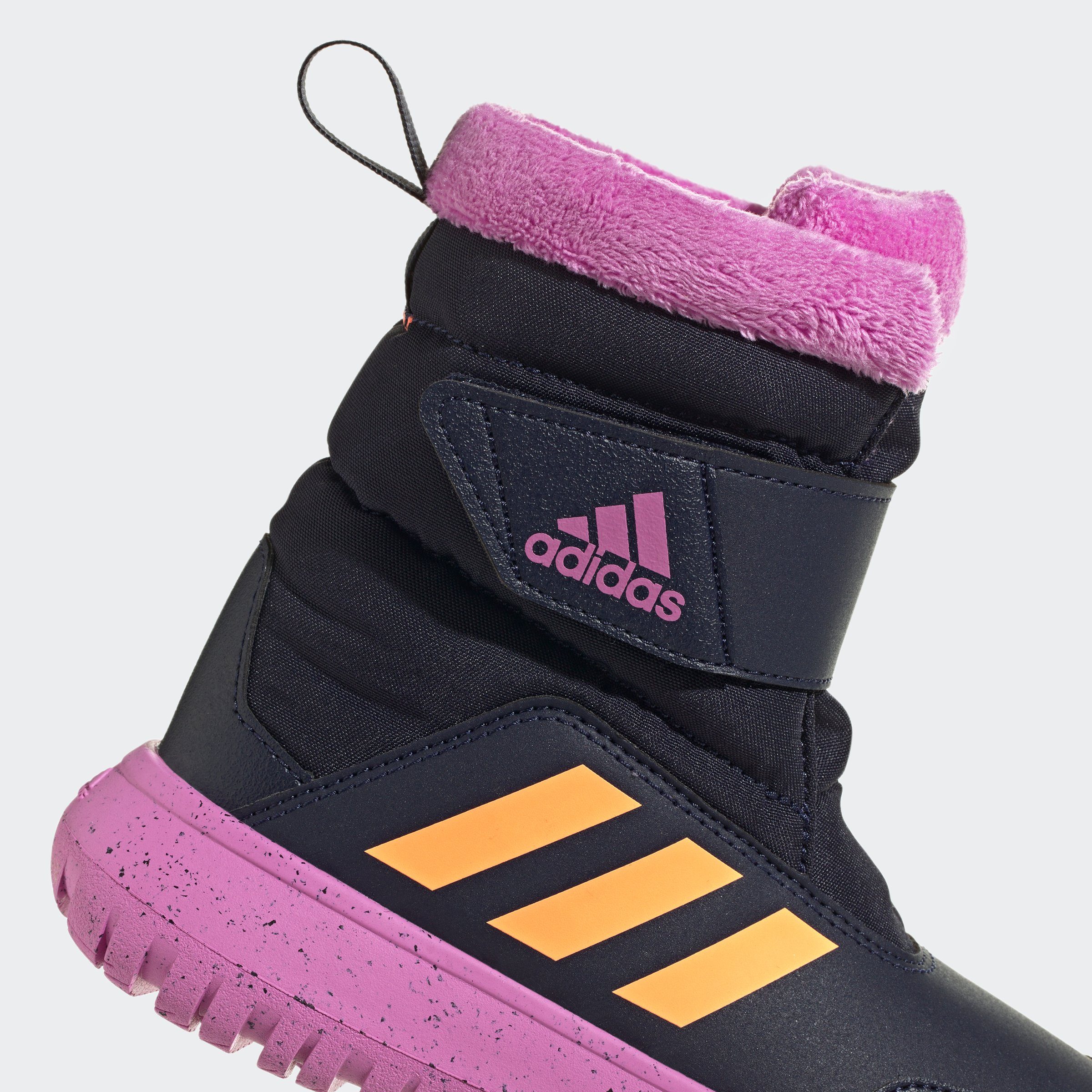 adidas Sportswear mit Laufschuh WINTERPLAY STIEFEL Klettverschluss blau