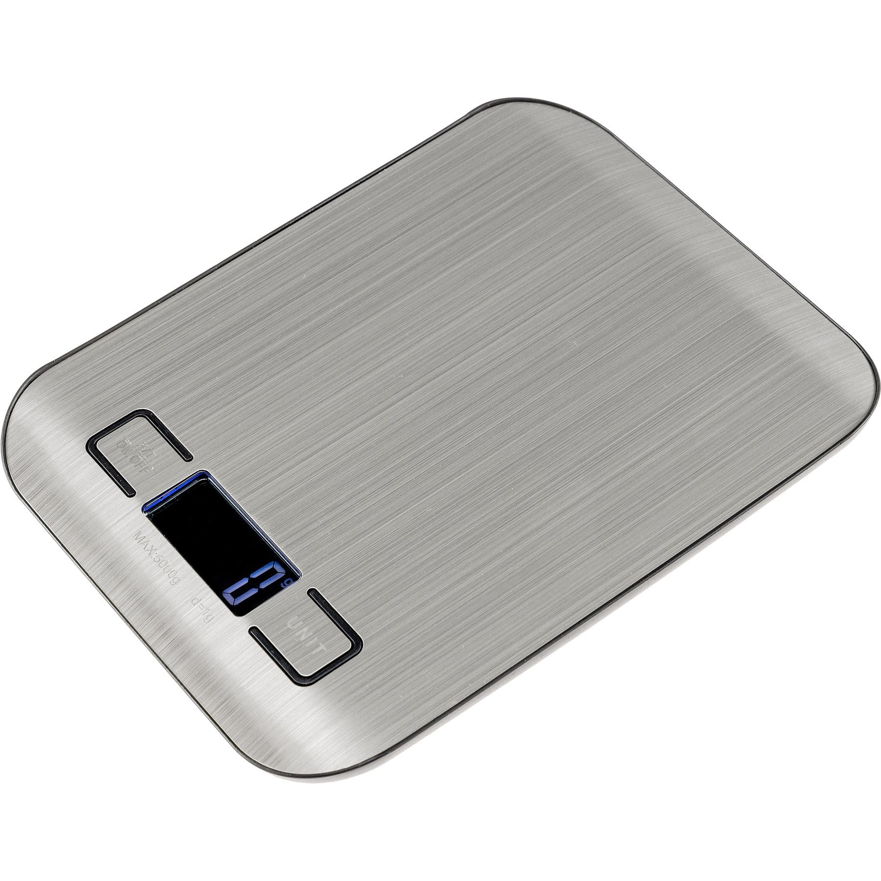ChiliTec Küchenwaage CHILITEC Digitale Küchenwaage CT KW-5, 0...5000 g, 180x140x20 mm