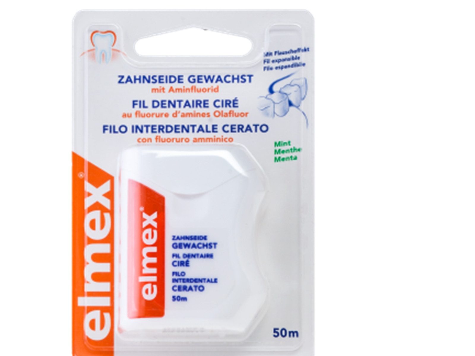 elmex Zahnseide Elmex Zahnseide gewachst - 50 m