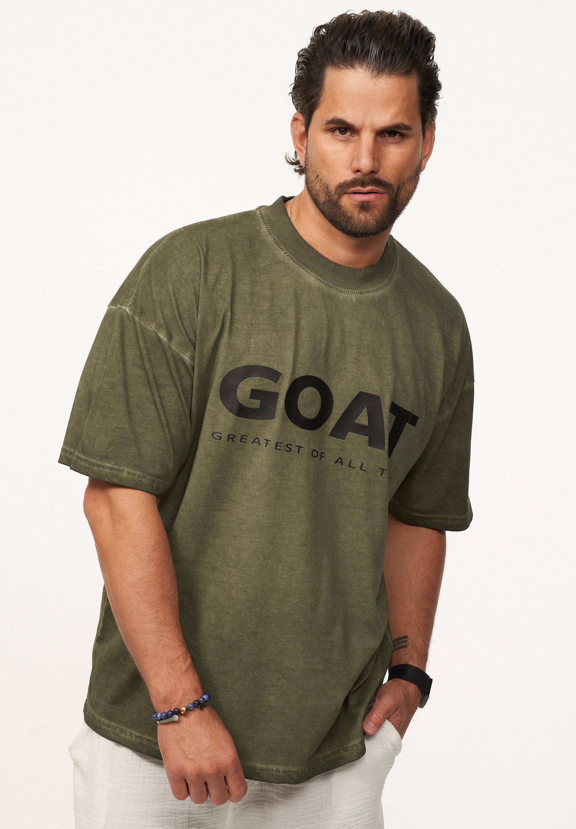 SOULSTAR T-Shirt mit Print Herren Oversize-Fit günstig online kaufen