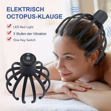 Welikera Massagegerät Oktopus-Massagegerät,Elektrischer Seelenextraktor,3-Gang-Modus