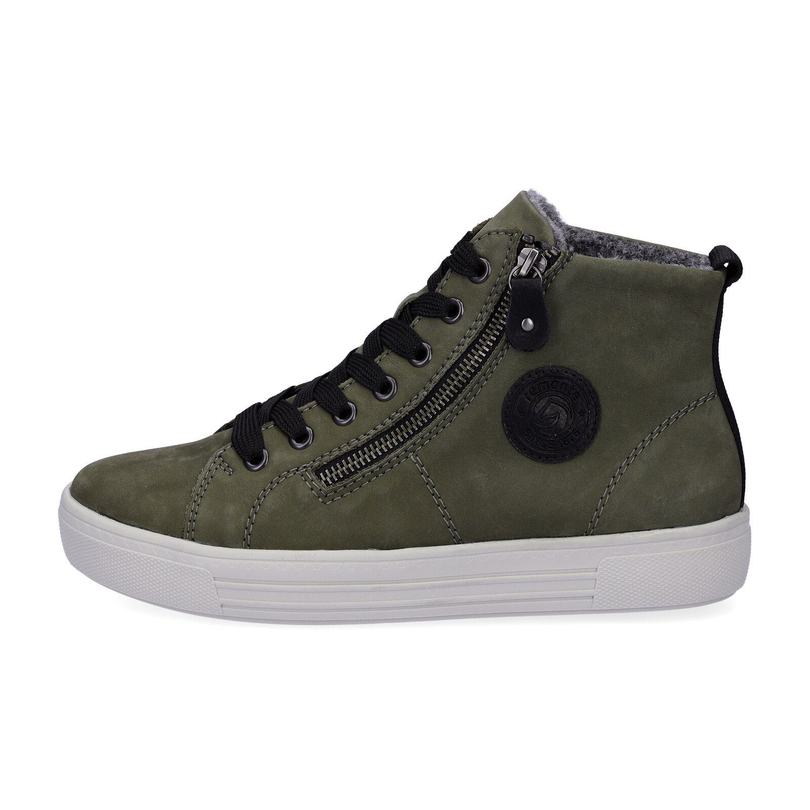 Remonte Remonte Damen Schnürboot grün Sneaker