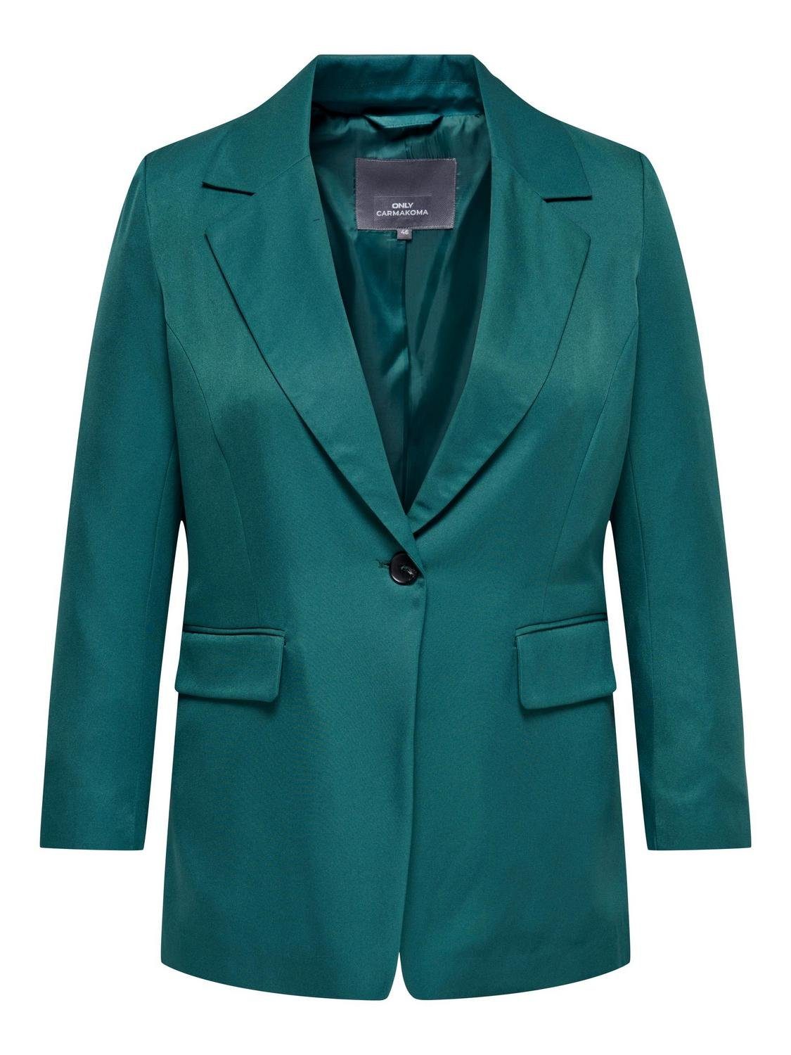 Only Carmakoma Dames blazer zwart 146340 | Van Tilburg